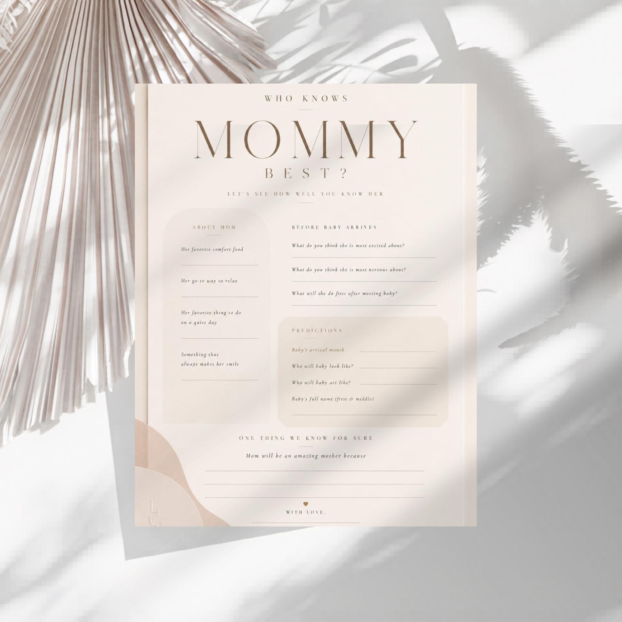 Who Knows Mommy Best Game preview 5