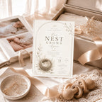 Our Nest Grows Again Baby Sprinkle Invitation preview 4