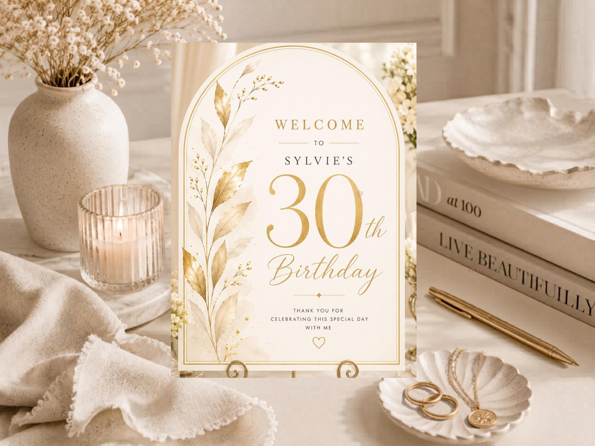 30th Birthday Bundle Template preview 4