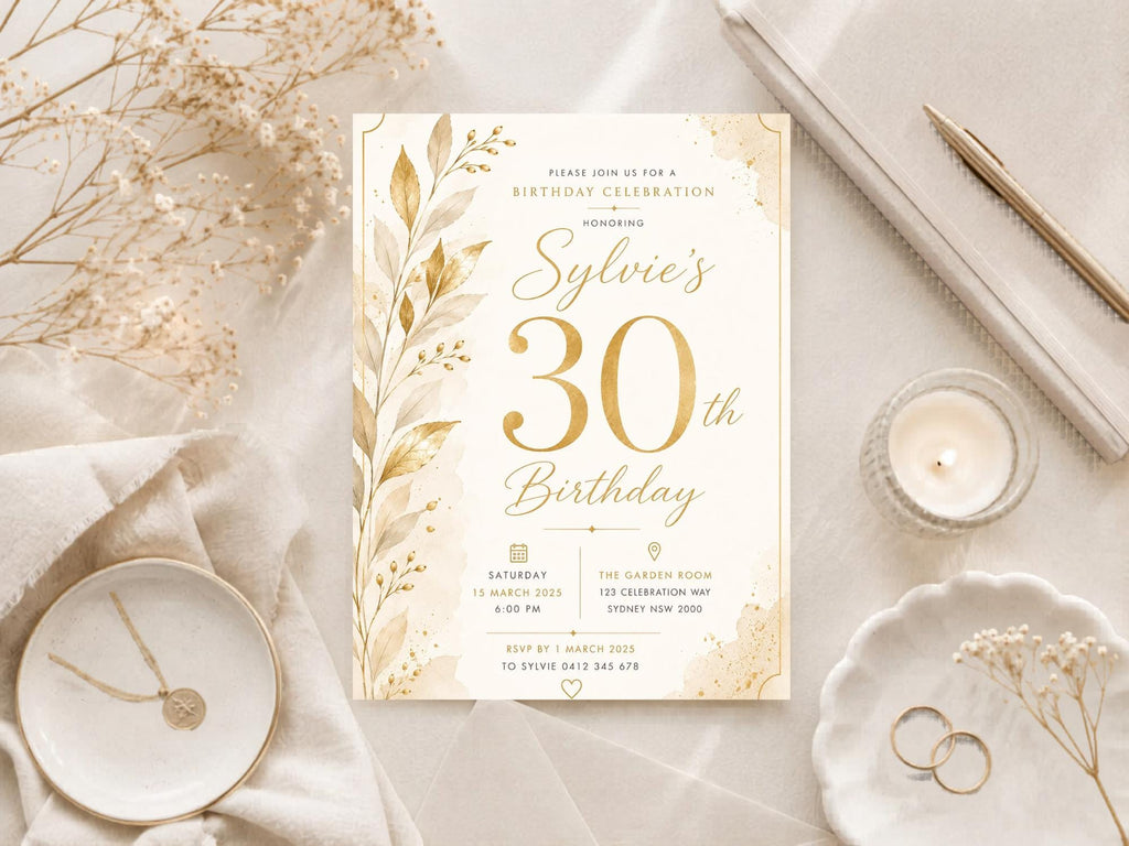 30th Birthday Bundle Template preview 6
