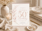 50th Birthday Bundle Template preview 6