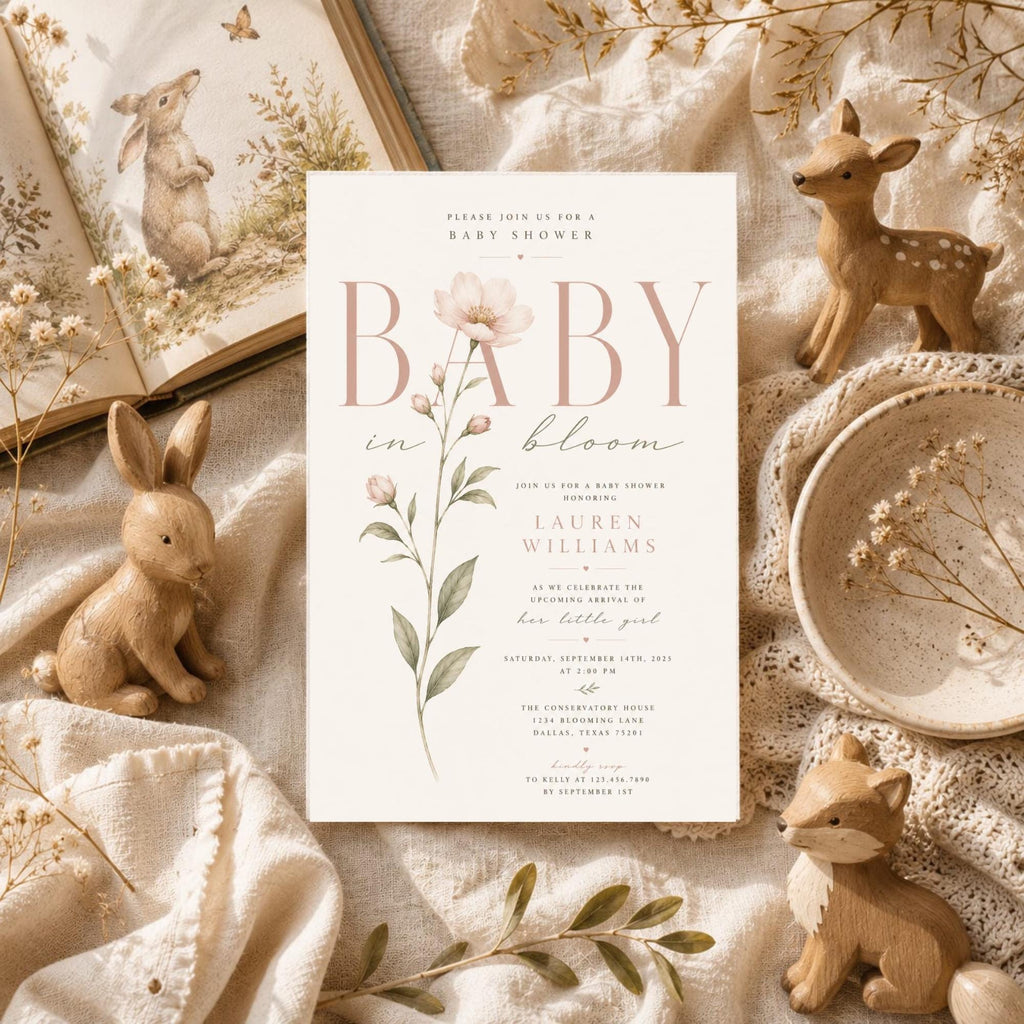 Daisy First Birthday Invitation preview 6