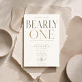 Teddy Bear First Birthday Invitation preview 1