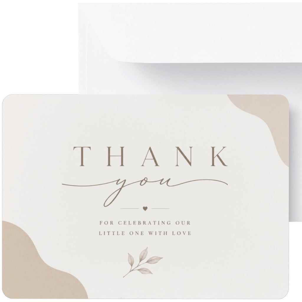 Sweet Thank You Card Template preview 3