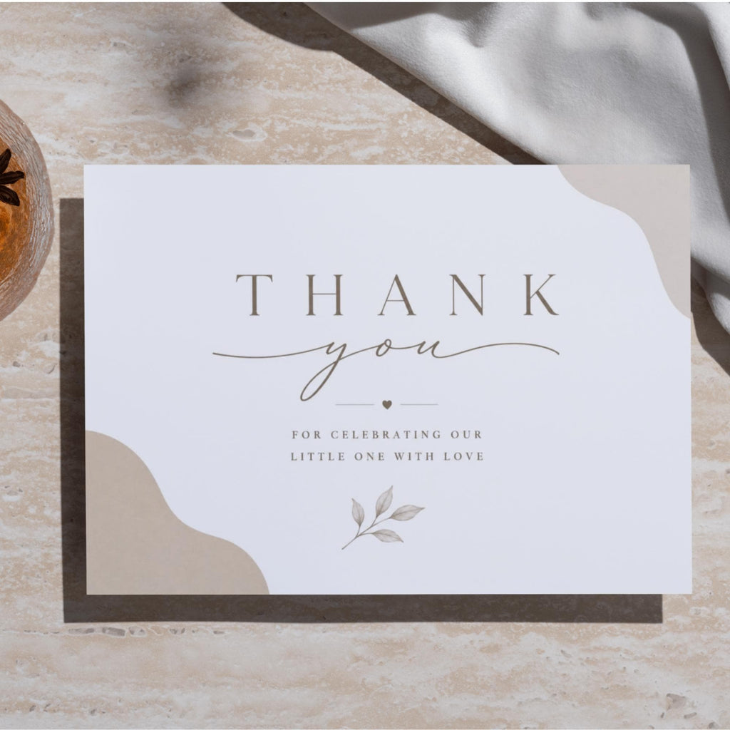 Sweet Thank You Card Template preview 2