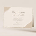 Luxury Baby Thank You Card Template preview 1