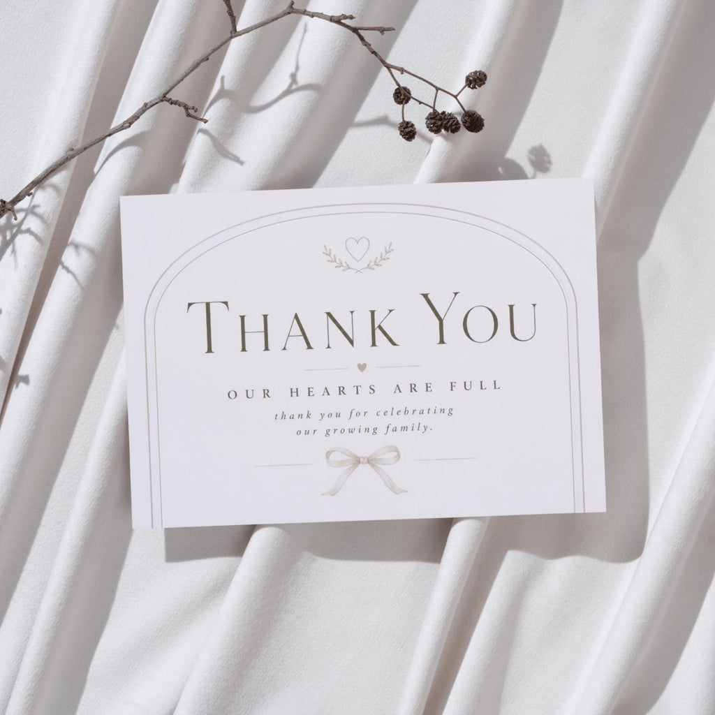 Cute Kids Thank You Card Template preview 4