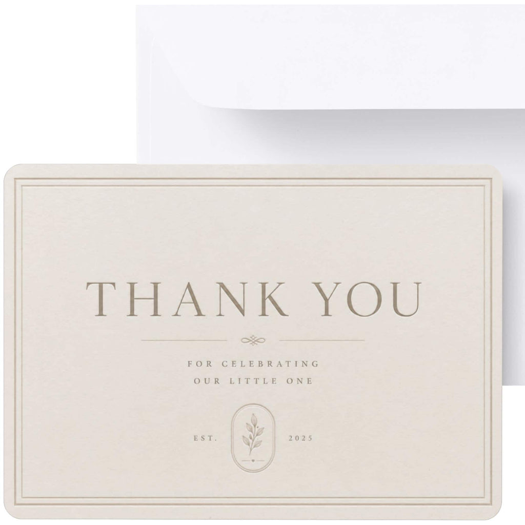 Modern Thank You Card Template preview 2