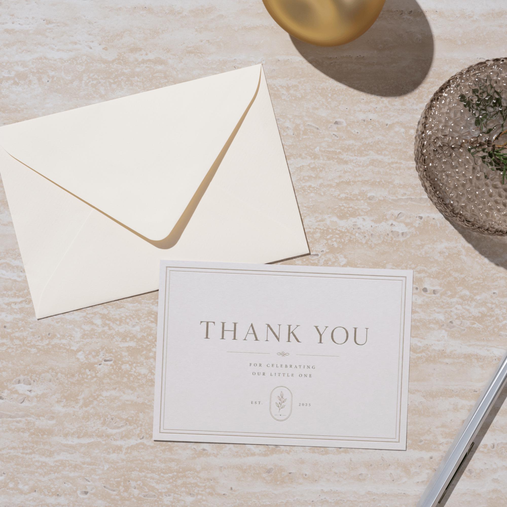 Modern Thank You Card Template preview 5