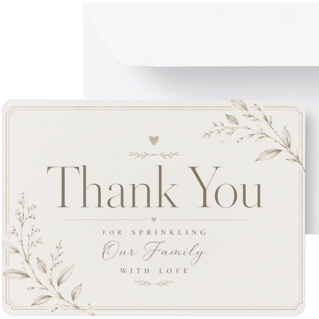 Warm and emotional Thank You Card for Kids preview 2
