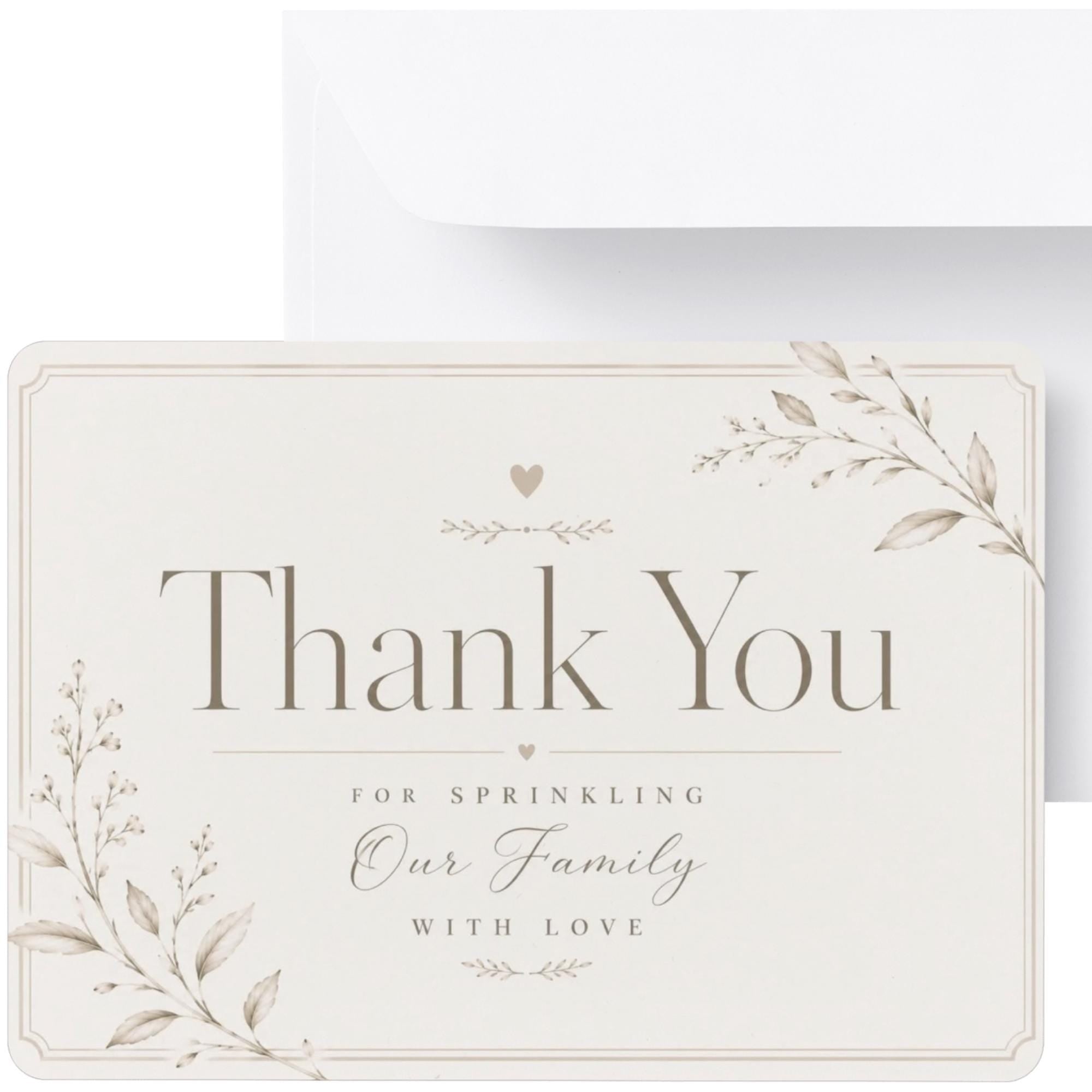 Warm and emotional Thank You Card for Kids preview 2