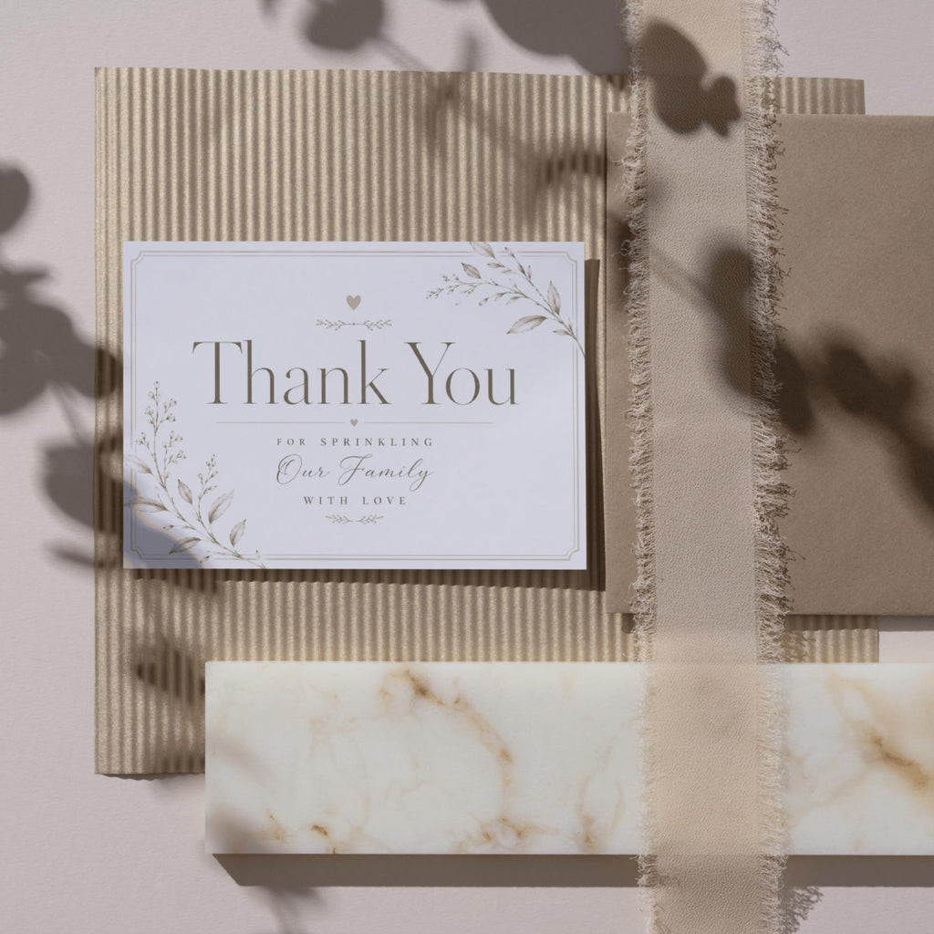 Warm and emotional Thank You Card for Kids preview 5