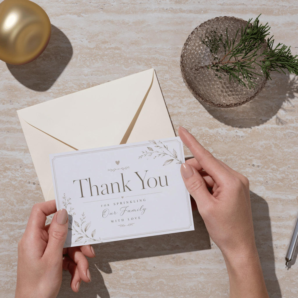 Warm and emotional Thank You Card for Kids preview 6