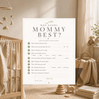 Who Knows Mommy Best Baby Sprinkle Sign preview 3