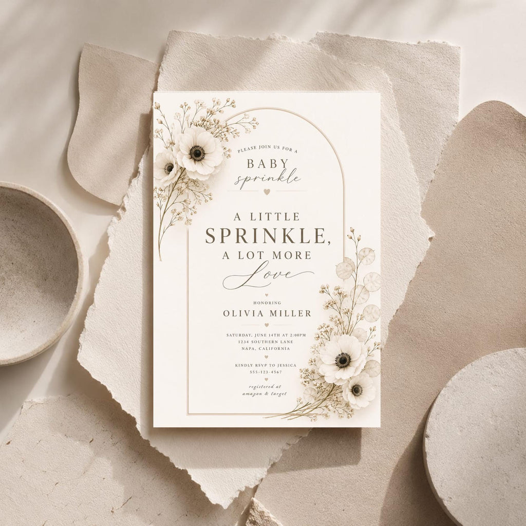 Baby Sprinkle Invitation preview 2