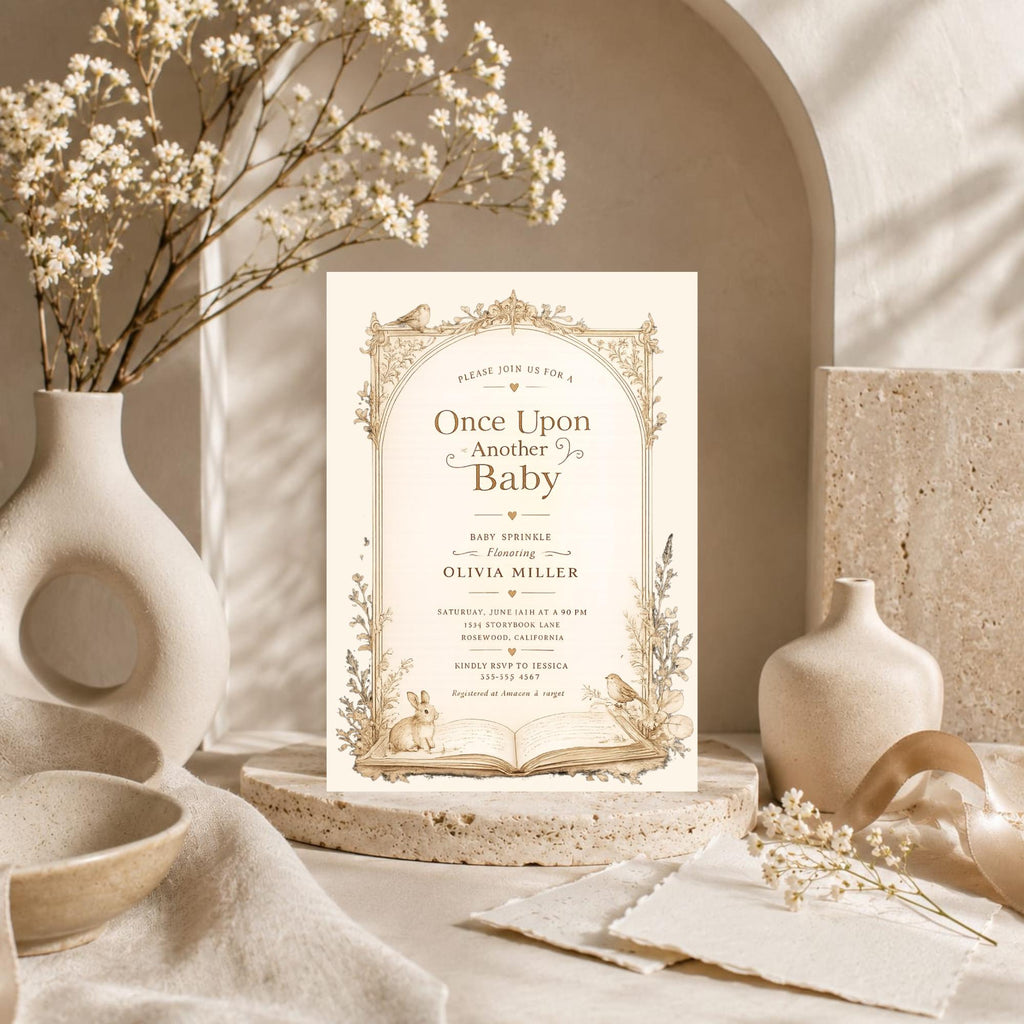 Storybook Baby Sprinkle Invitation preview 3