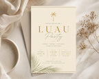 Luau Party Invitation Template preview 4