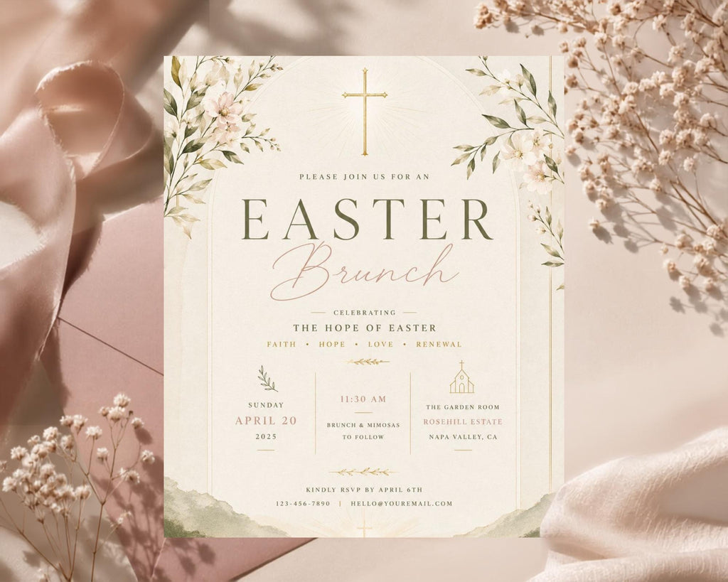 Easter Invitation Template preview 7