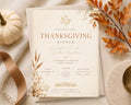 Thanksgiving Invitation Template preview 1
