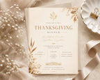 Thanksgiving Invitation Template preview 5