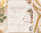 Galentines Invitation Template preview 2
