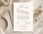 Funeral Invitation Template preview 4