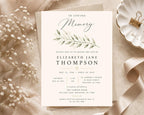 Funeral Invitation Template preview 6