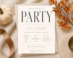 Elegant Party Invitation Template preview 3