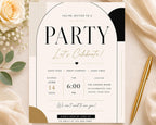 Acrylic Invitation Template preview 2