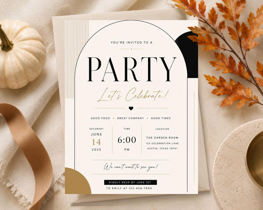 Acrylic Invitation Template preview 4