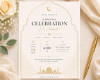 Islamic Invitation Template preview 3