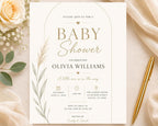 Baby Shower Invitation Template preview 3