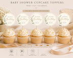 First Birthday Cupcake Topper Template preview 4