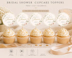 Bridal Shower Cake Topper Template preview 4