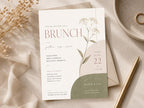 Brunch Invitation Template Sage & Terracotta preview 4