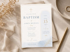 Baptism Invitation Template preview 1