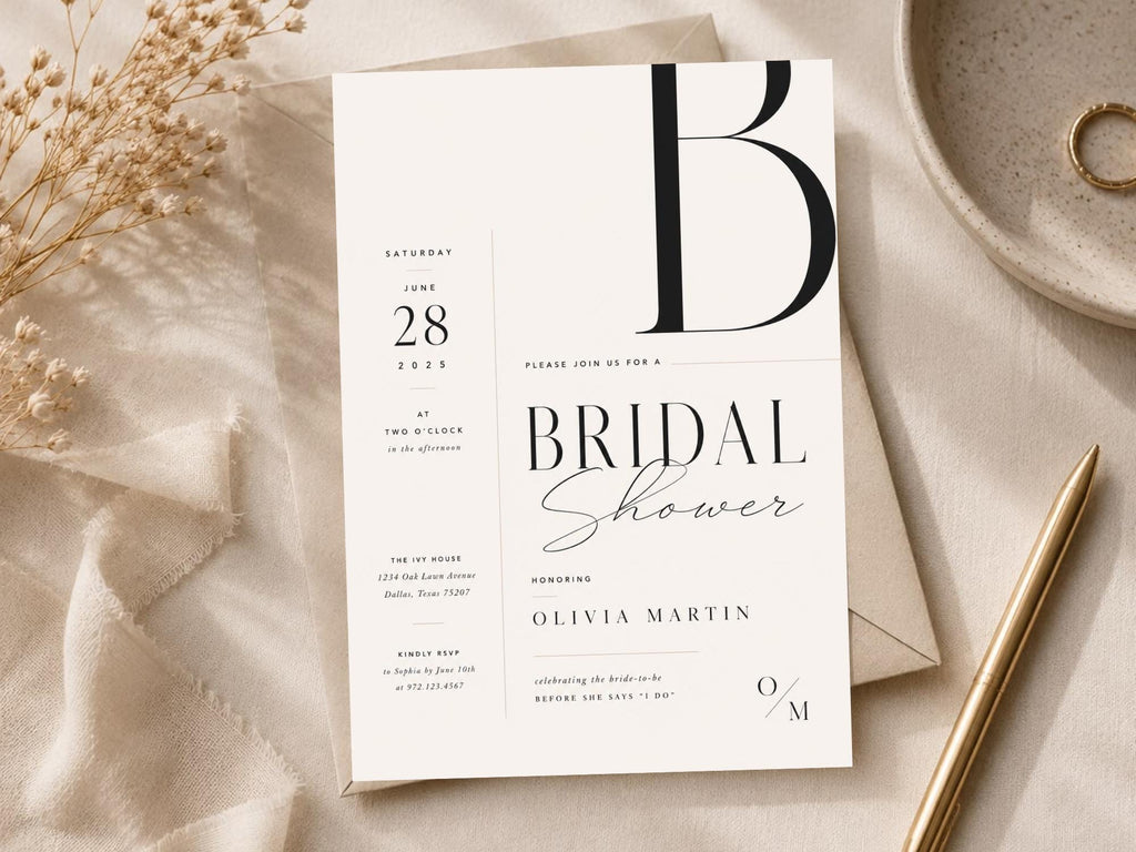 Bridal Shower Invitation Template preview 3