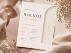 Holiday Party Invitation Template preview 6
