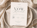 Vow Renewal Invitation Template preview 10