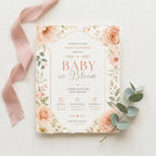 Baby Sprinkle Invitation Canva Template – printable template preview 6