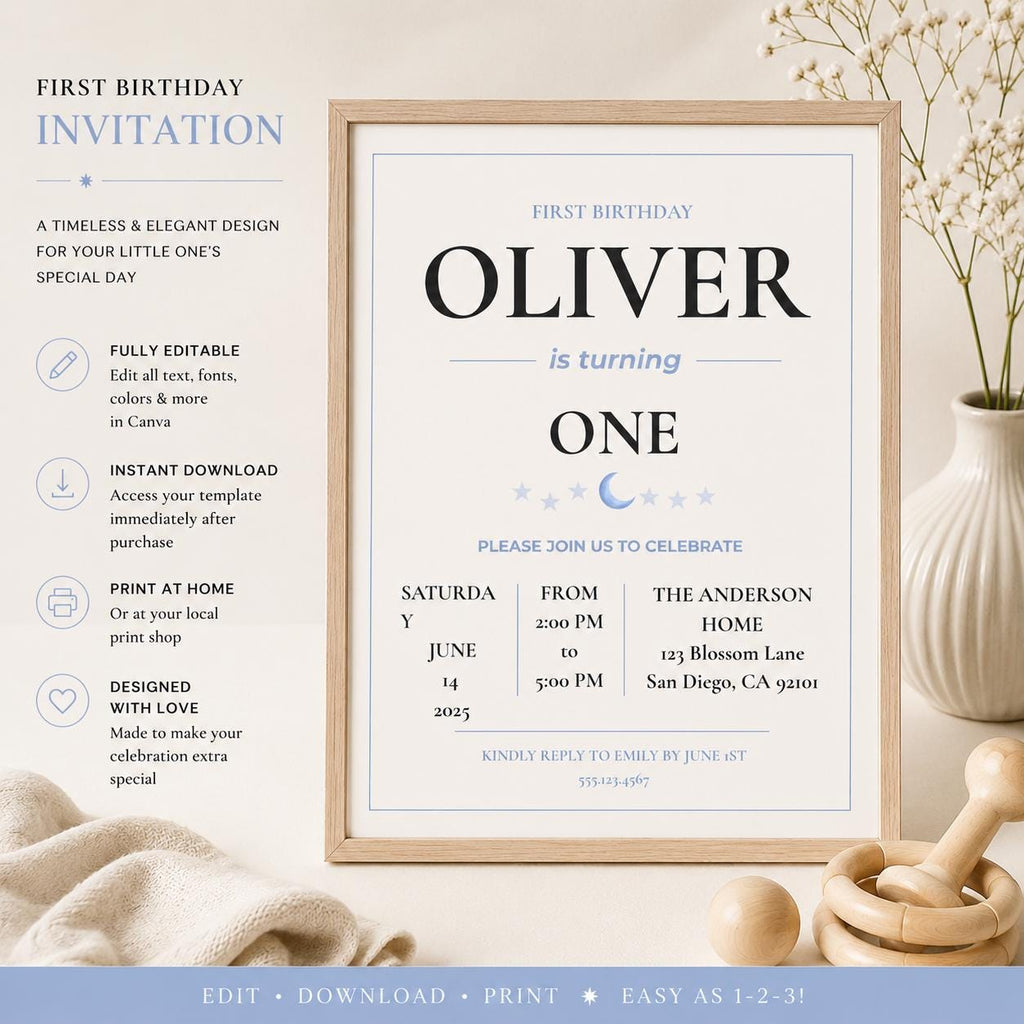 Birthday Invitation Template preview 3