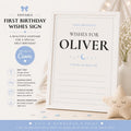 First Birthday Wishes Card preview 1