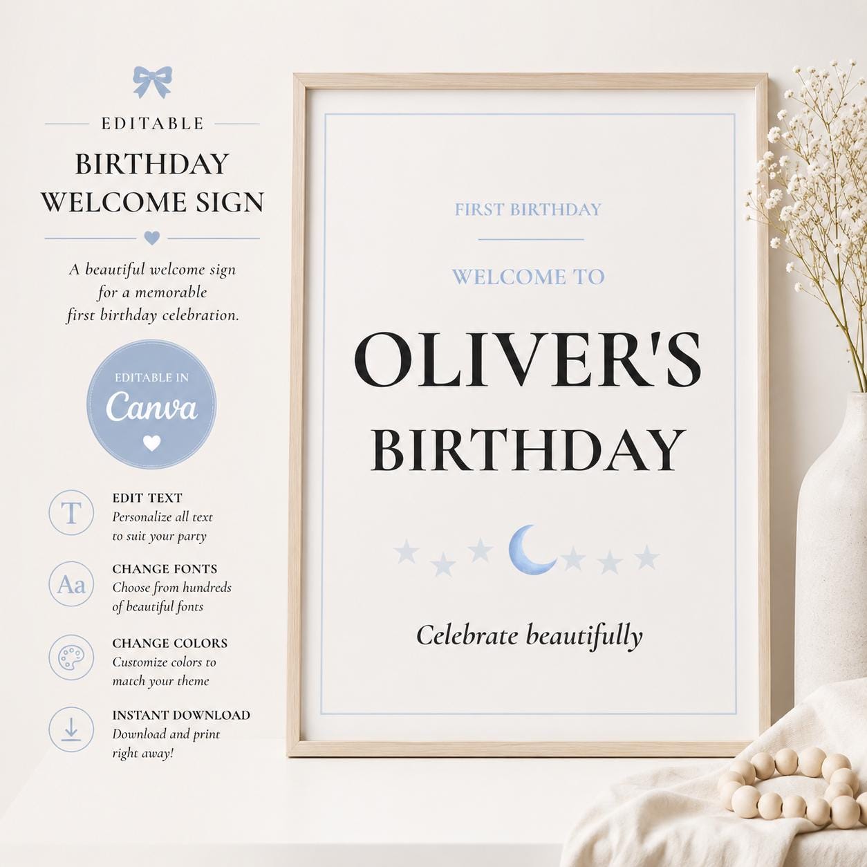 Birthday Welcome Sign preview 4