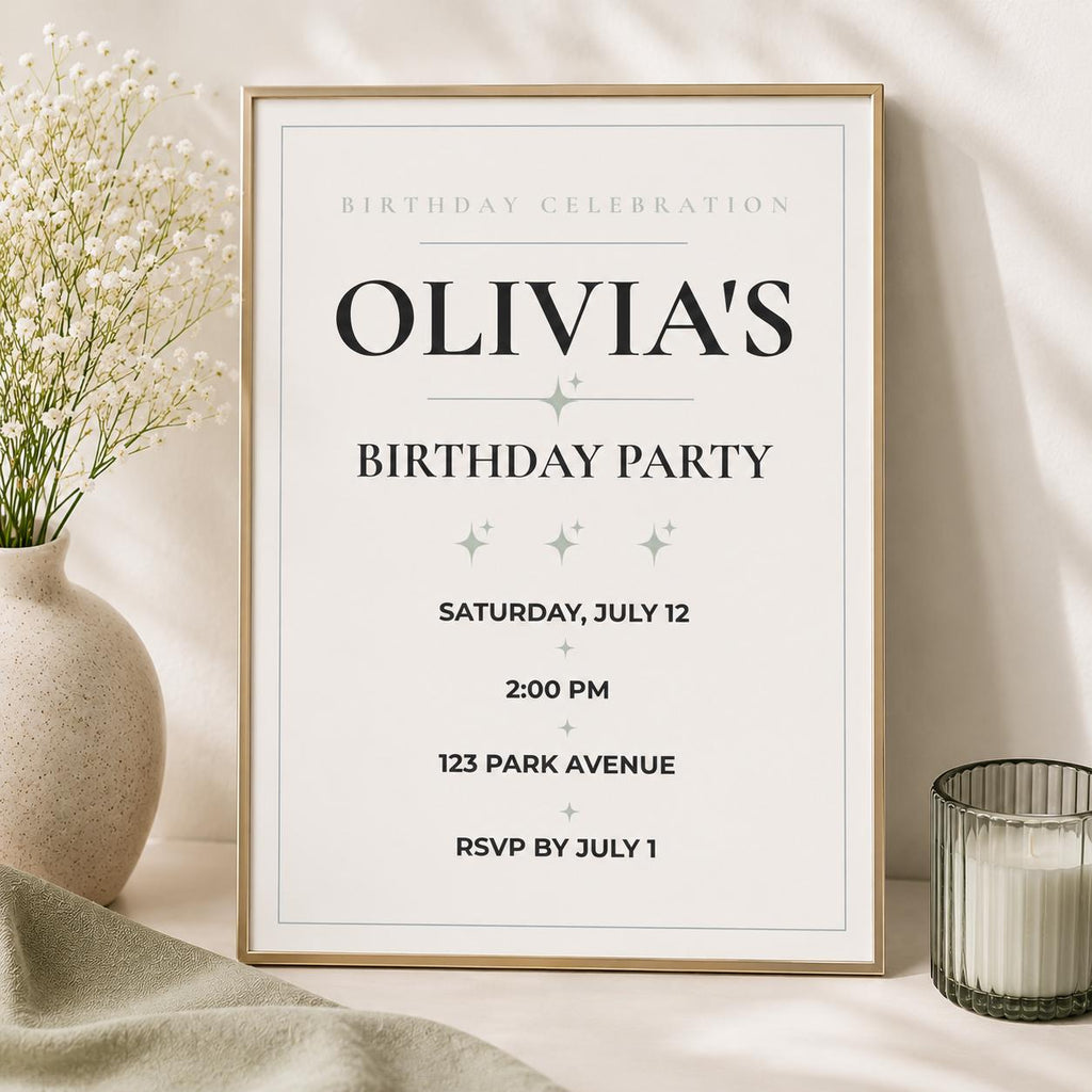 Birthday Invitation preview 2