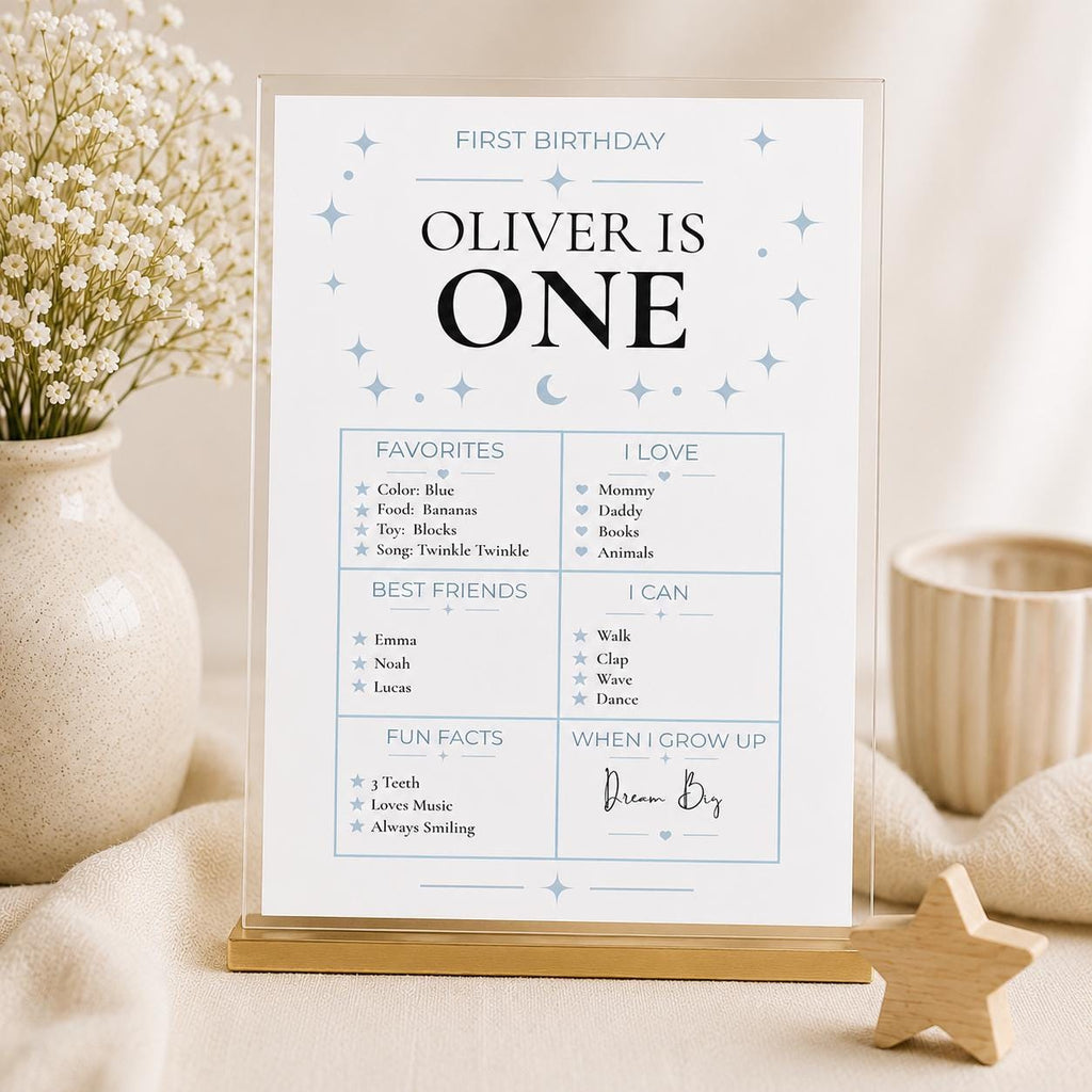 Birthday Milestone Sign preview 1