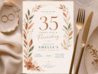 35th Birthday Invitation Template preview 5