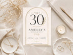 Editable 30th Birthday Welcome Sign Template preview 5
