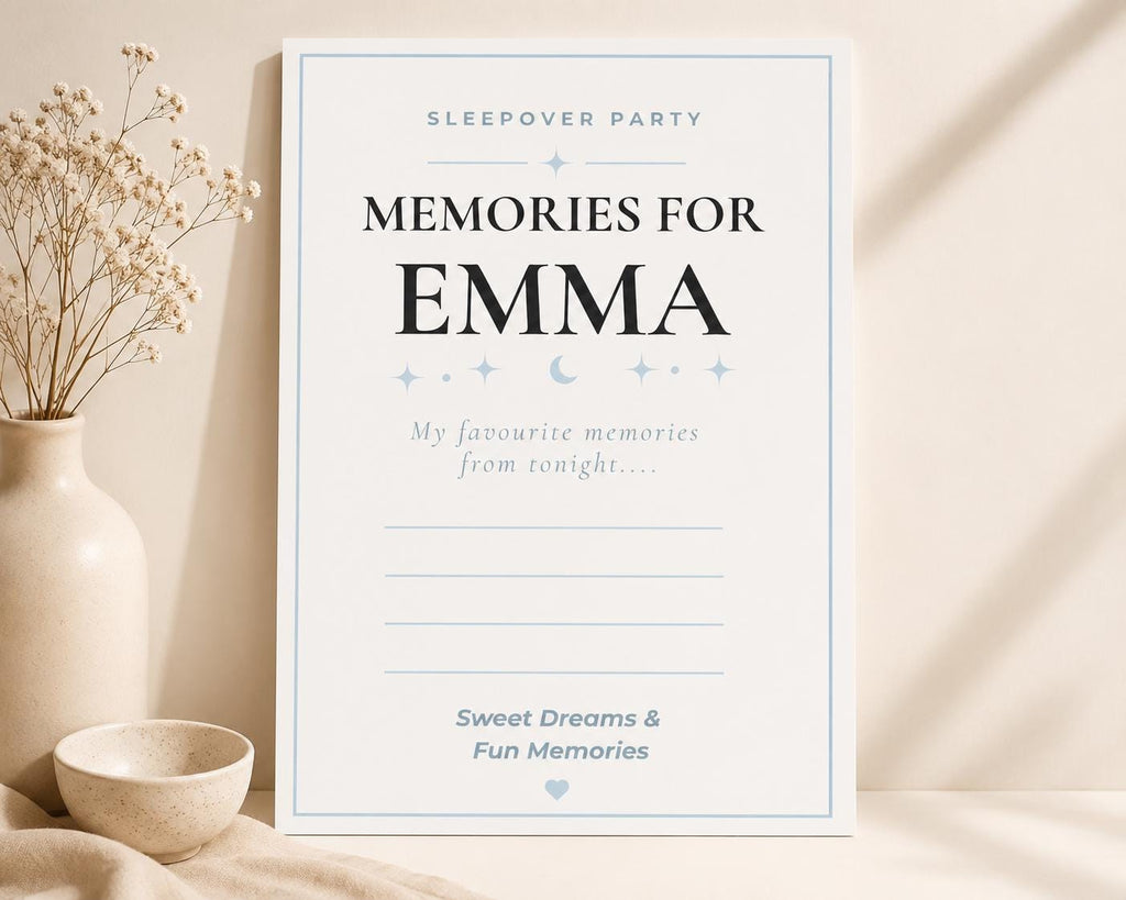 Sleepover Party Memory Card preview 1