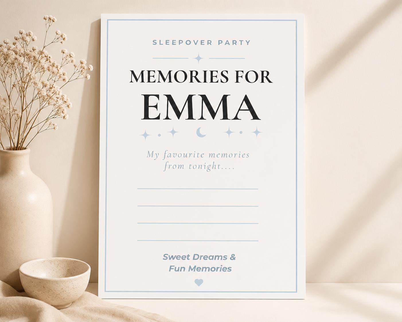 Sleepover Party Memory Card preview 1