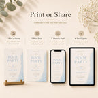 Pool Party Invitation Template preview 6